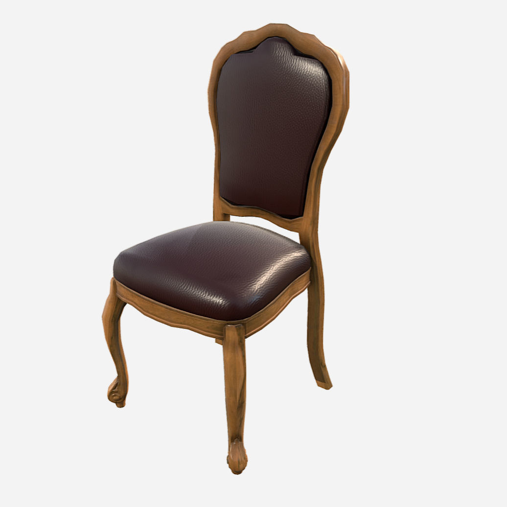 Chair Collection - Chairs Pack Low-poly 3D model_33
