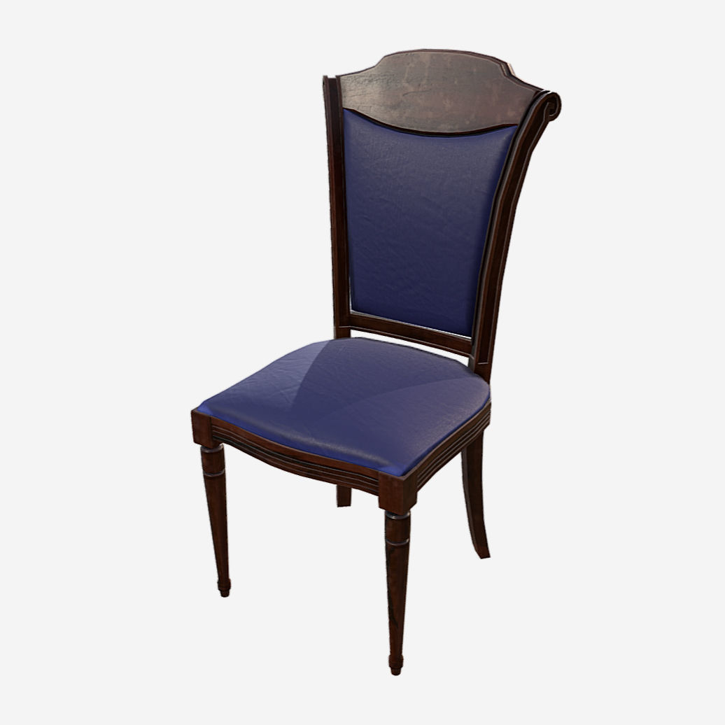 Chair Collection - Chairs Pack Low-poly 3D model_11