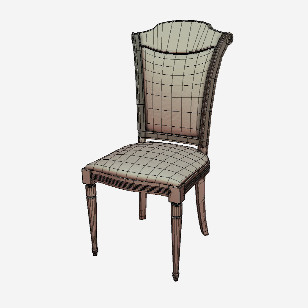 Chair Collection - Chairs Pack Low-poly 3D model_12