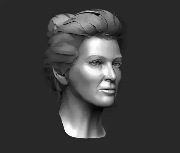 Female Head Sculpt 01 3D model