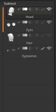 Female Head Sculpt 02 3D model_6
