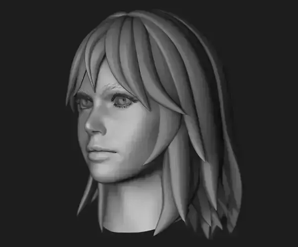 Female Head Sculpt 10