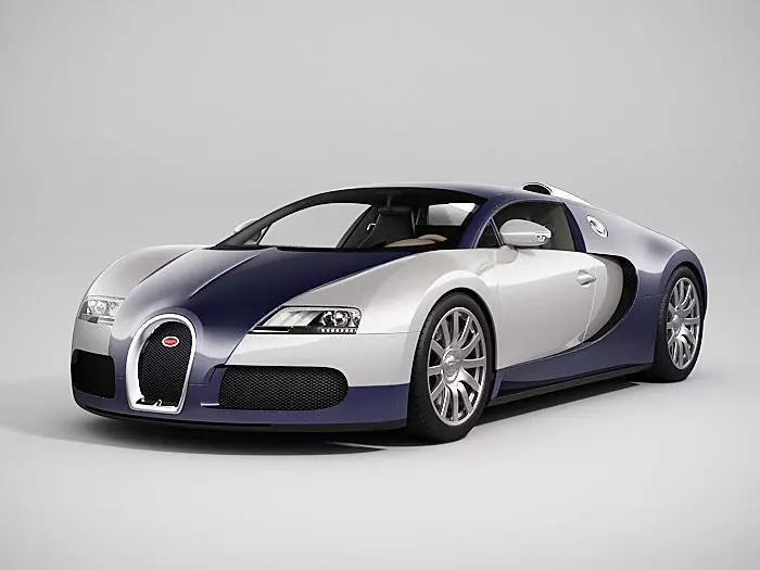 Bugatti Veyron 3D model_0