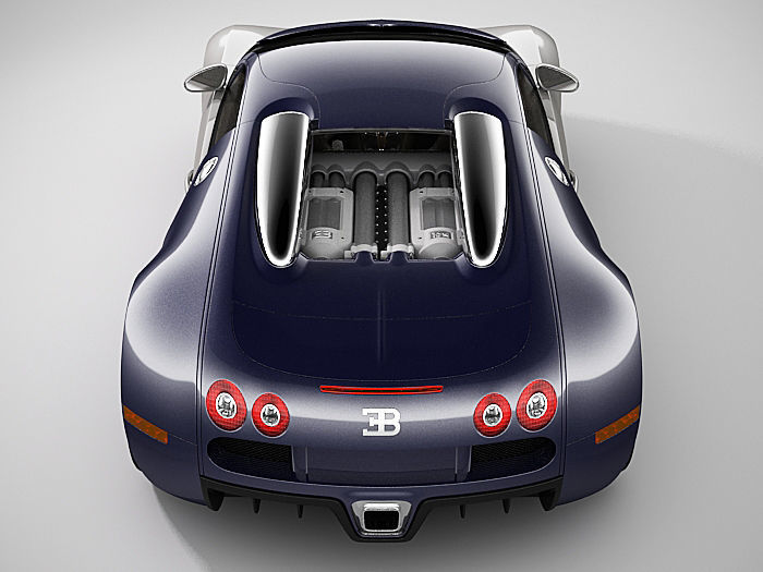 Bugatti Veyron 3D model_6