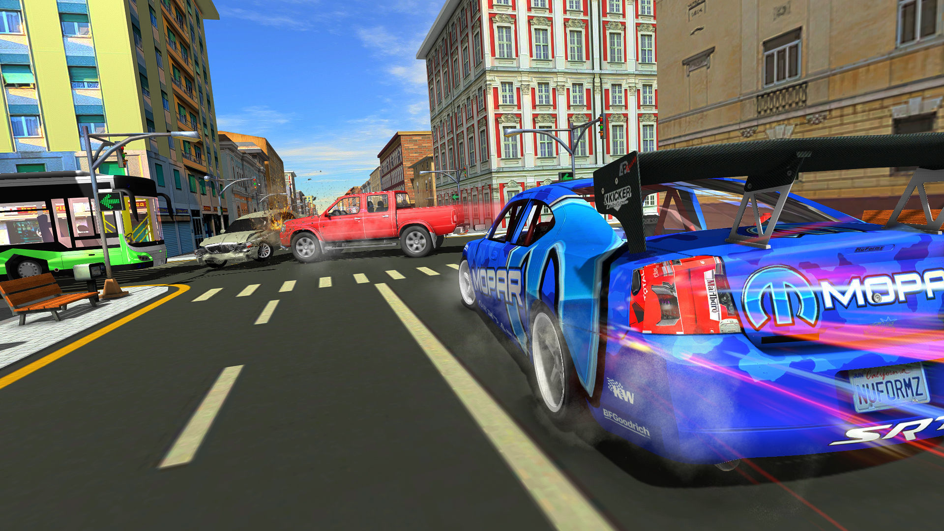 Shabalu Modern Racing Car 3D model_2