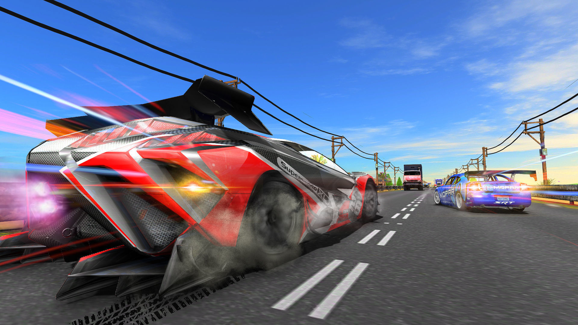 Shabalu Modern Racing Car 3D model_1