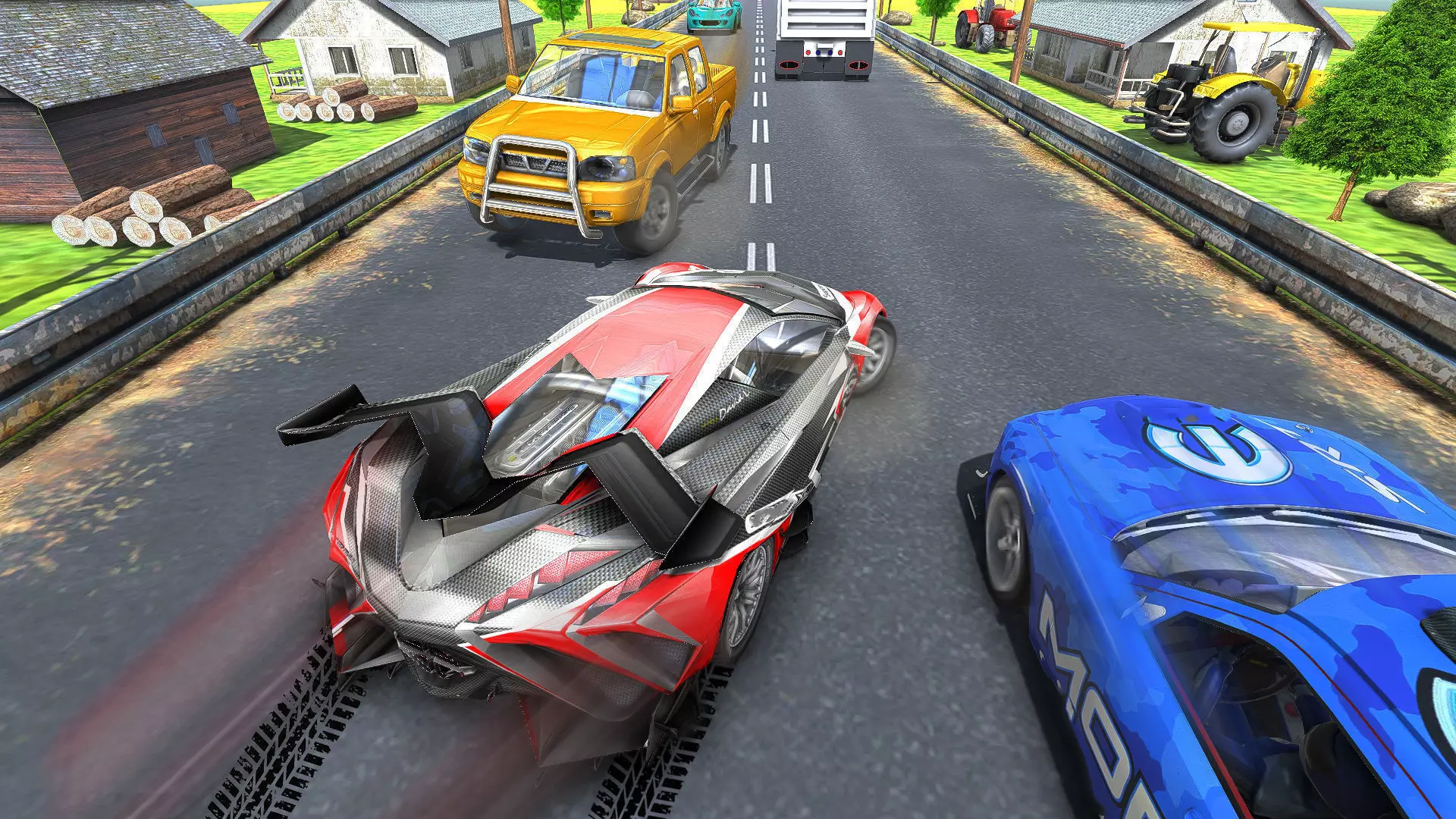 Shabalu Modern Racing Car 3D model_0