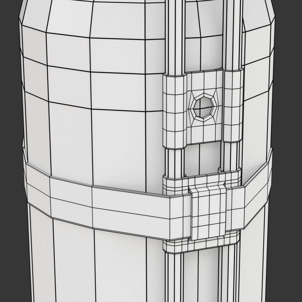 Car Fire Extinguisher 3D model_22