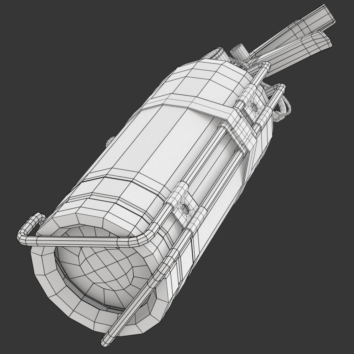 Car Fire Extinguisher 3D model_18