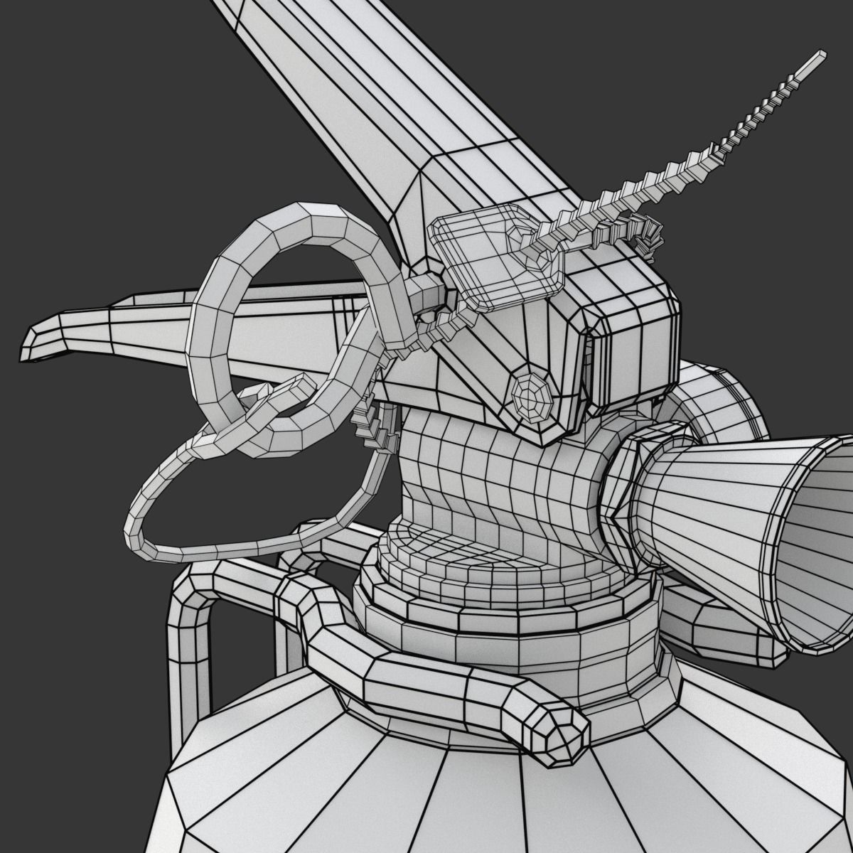 Car Fire Extinguisher 3D model_21