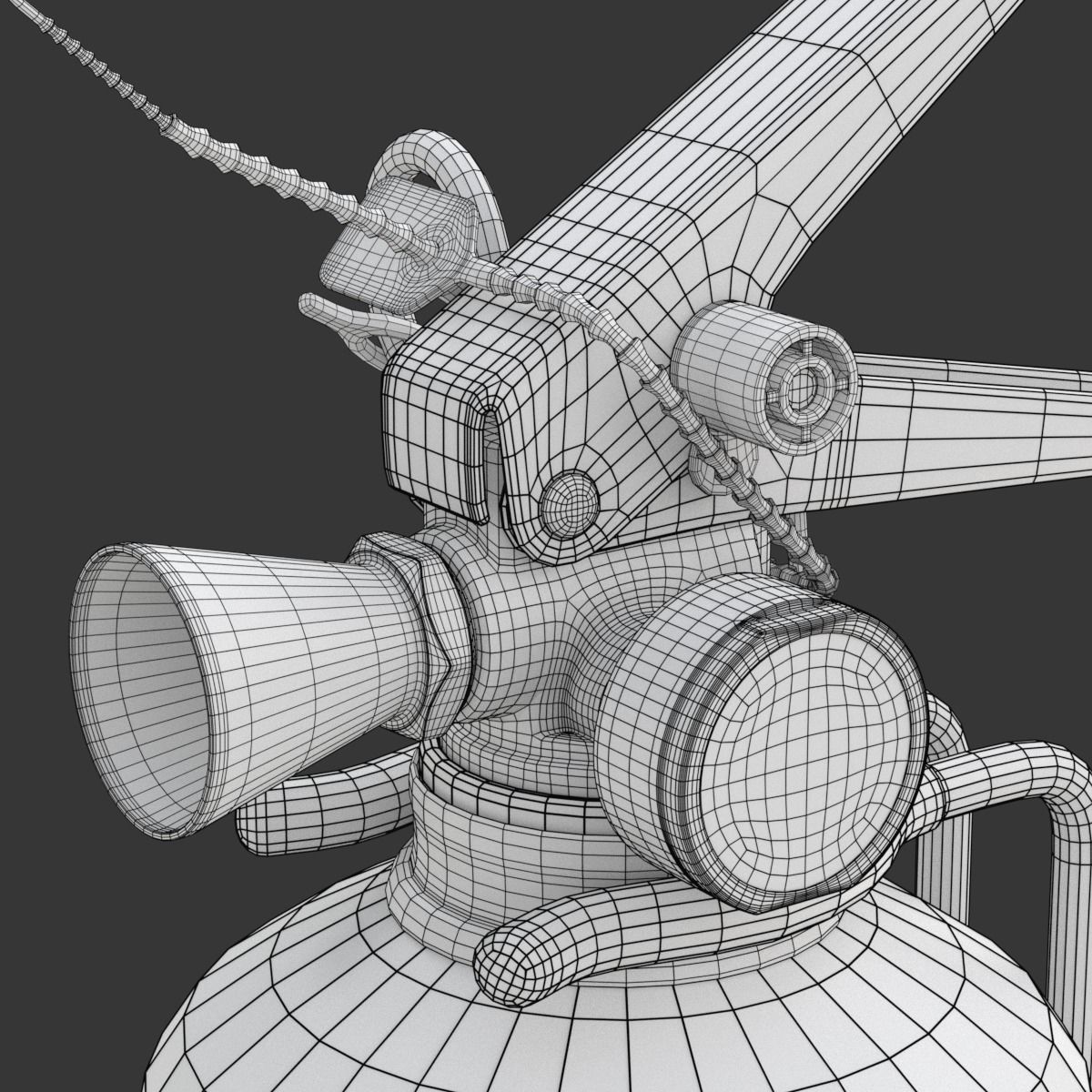 Car Fire Extinguisher 3D model_31