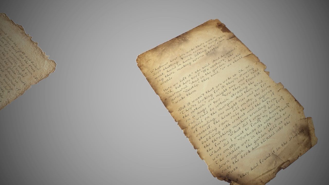 Low Poly Papers On The Ground PBR Low-poly 3D model_6