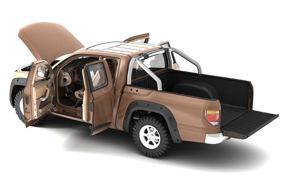 Dosch 3D - Car Details - Pick Up 3D model_7
