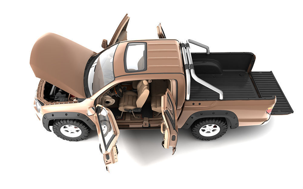 Dosch 3D - Car Details - Pick Up 3D model_6
