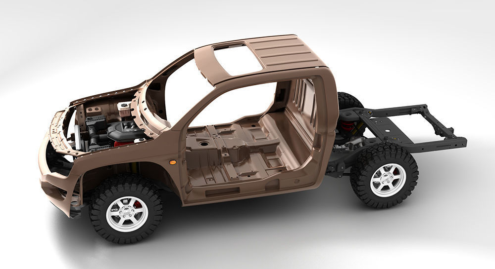 Dosch 3D - Car Details - Pick Up 3D model_4