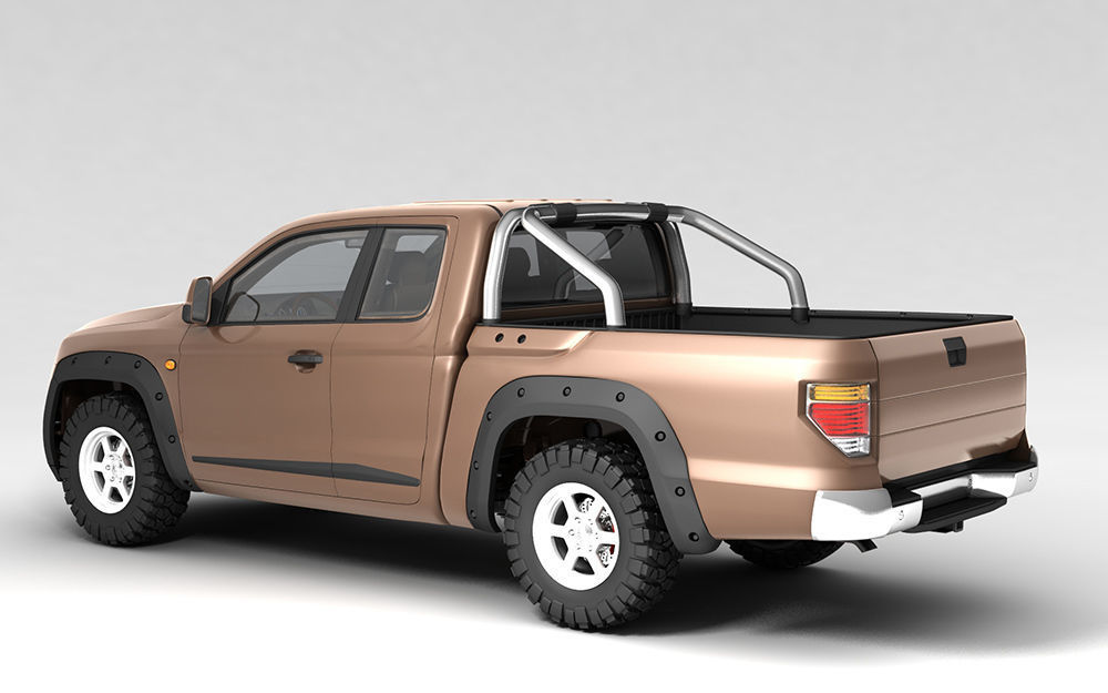Dosch 3D - Car Details - Pick Up 3D model_3