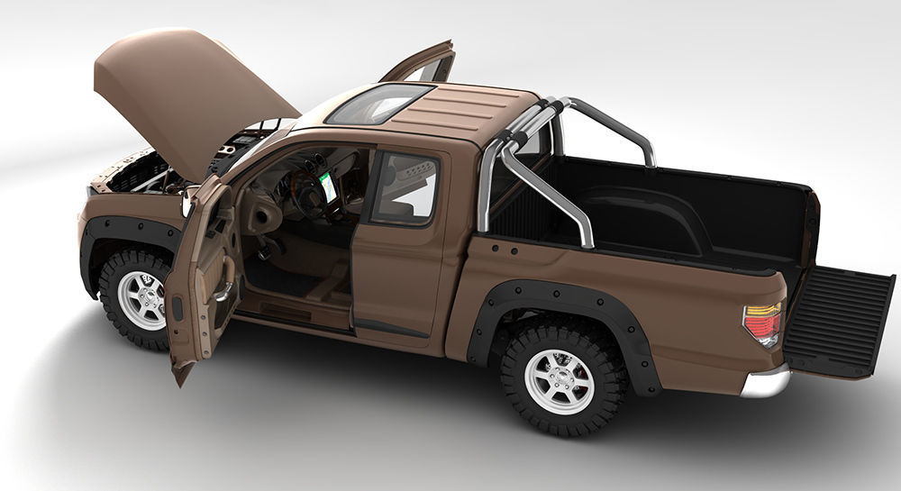 Dosch 3D - Car Details - Pick Up 3D model_11