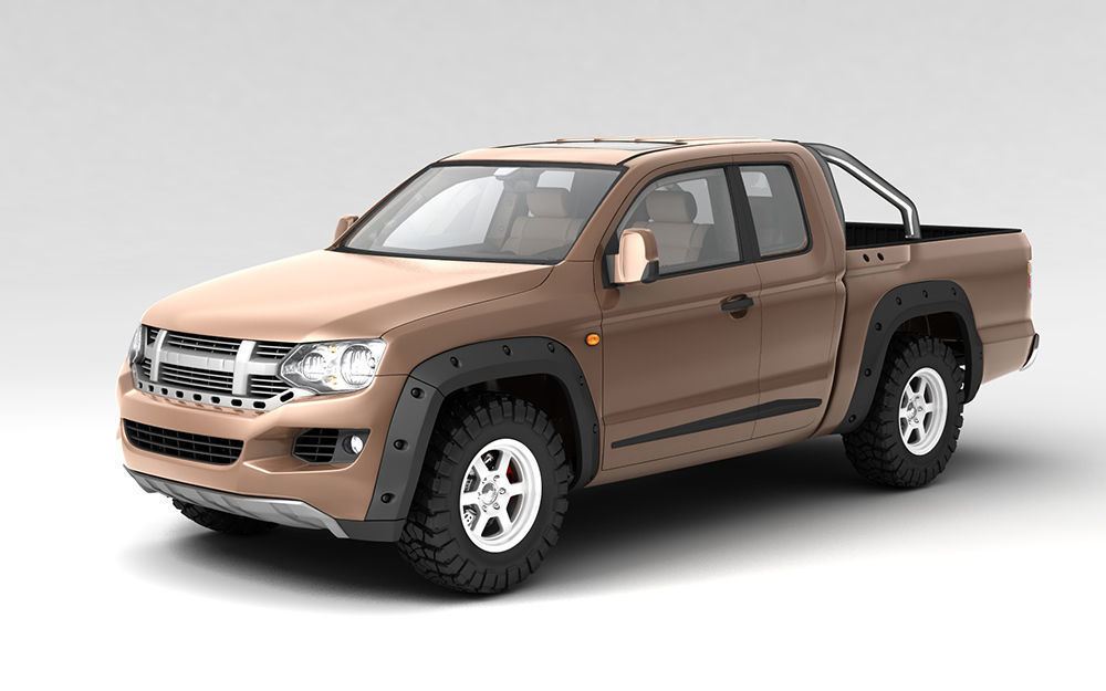 Dosch 3D - Car Details - Pick Up 3D model_9