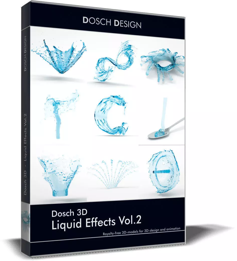 Dosch 3D - Liquid Effects Vol2 3D model
