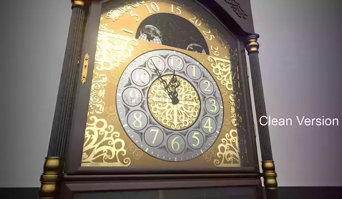 Grandfather Clock v01