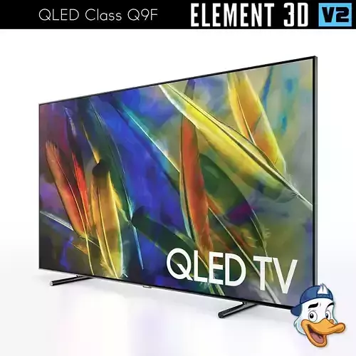QLED Class Q9F for Element 3D