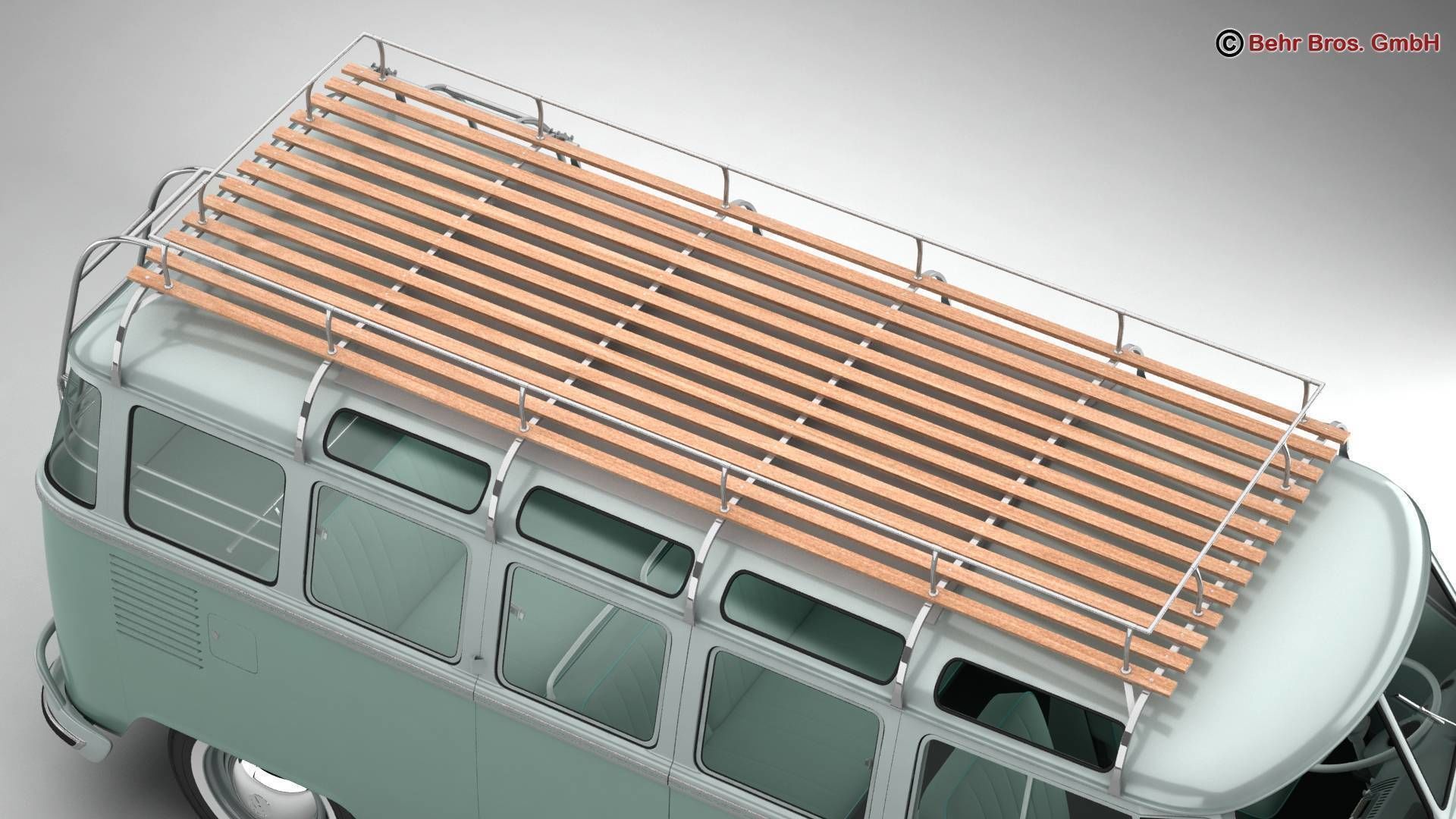 Volkswagen T1 Samba 1963 Accessories 3D model_21