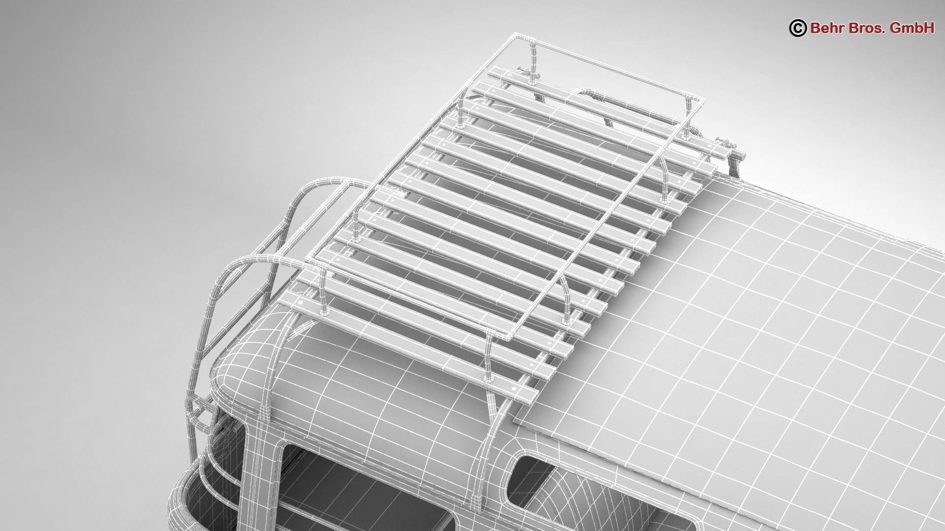 Volkswagen T1 Samba 1963 Accessories 3D model_43