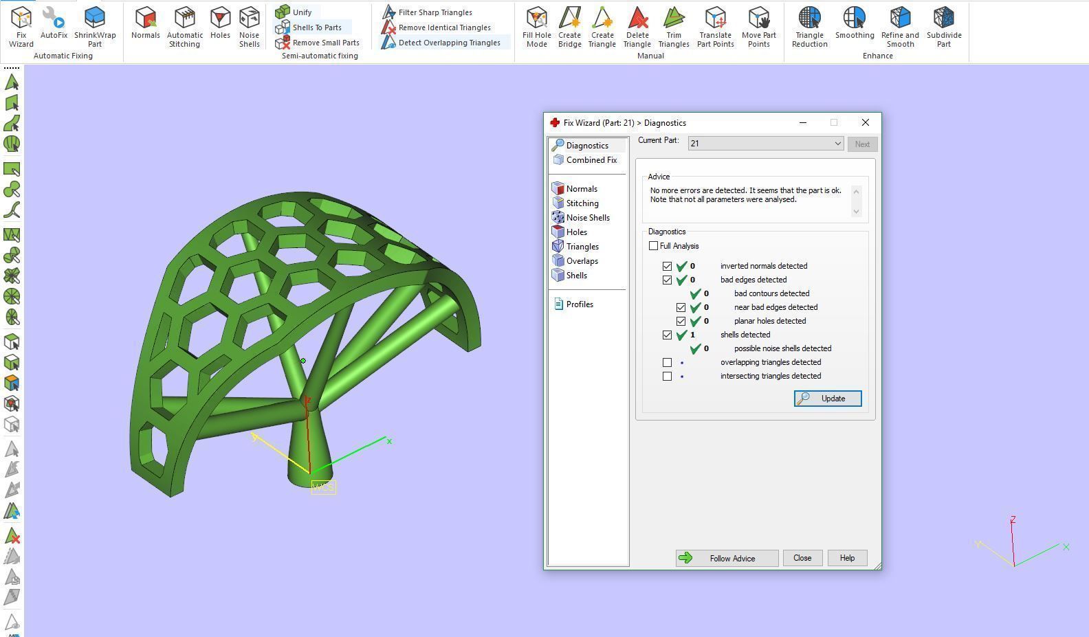 Ruby Yellow Gold Rings for Men 3D print model_10