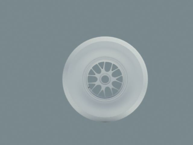 Pirelli tyre for dry weather conditions 3D model_4