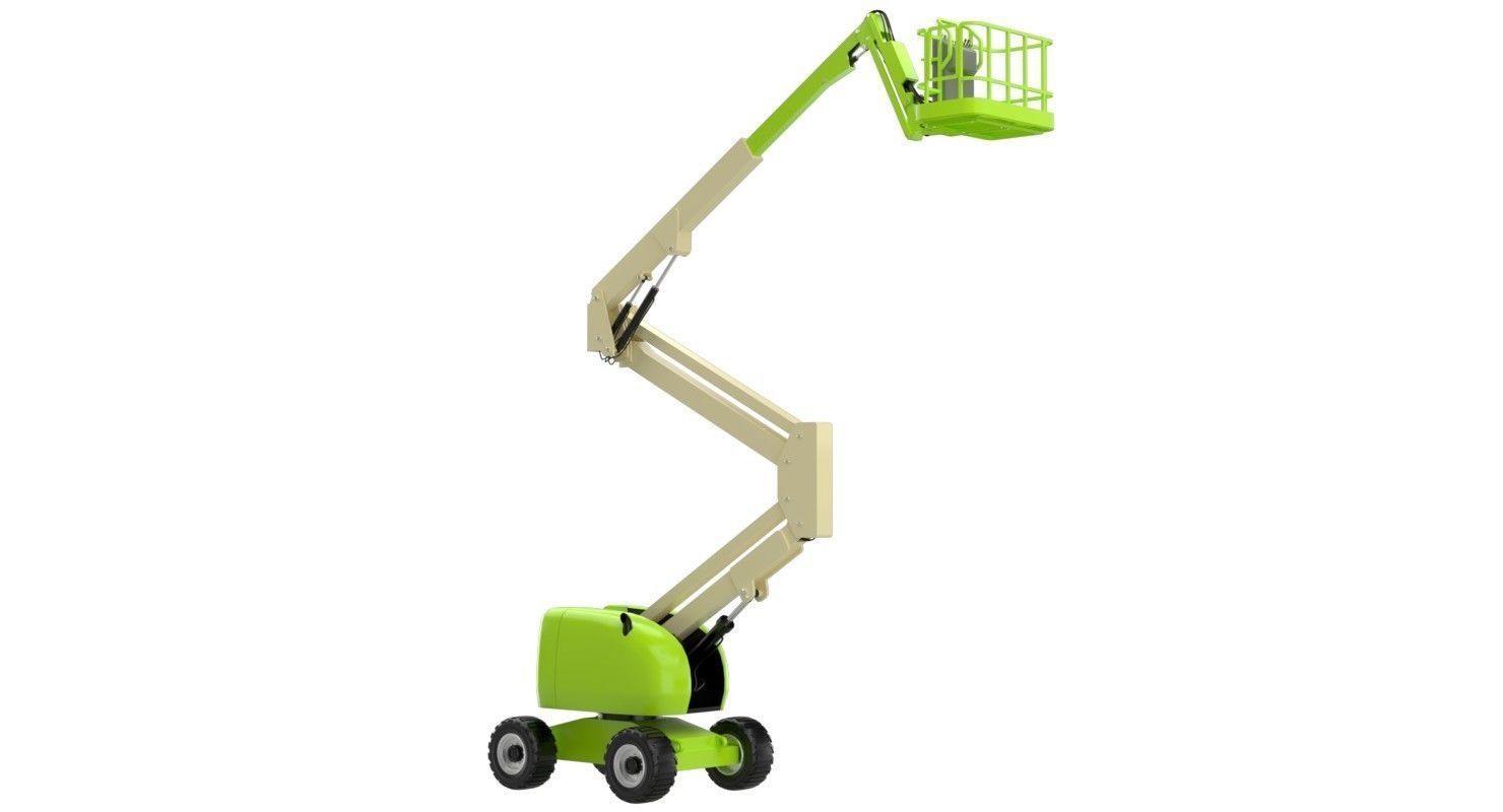 Boom Lift 1 3D model_1
