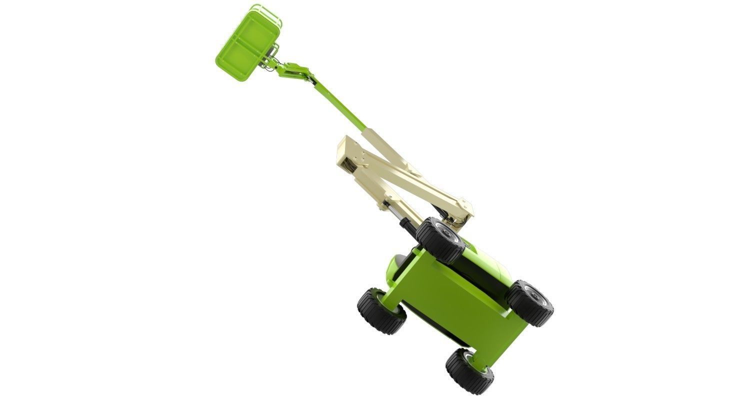 Boom Lift 1 3D model_4