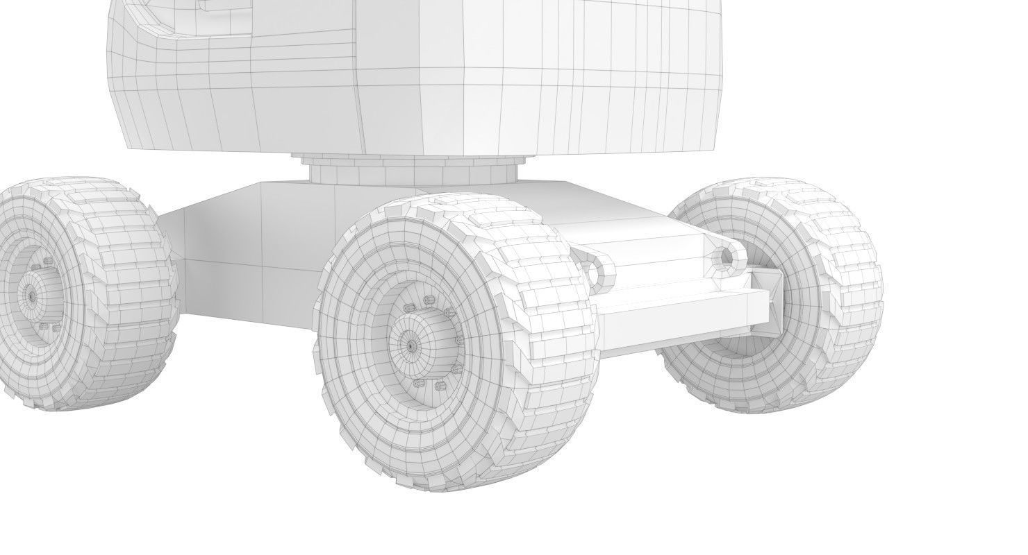 Boom Lift 1 3D model_11