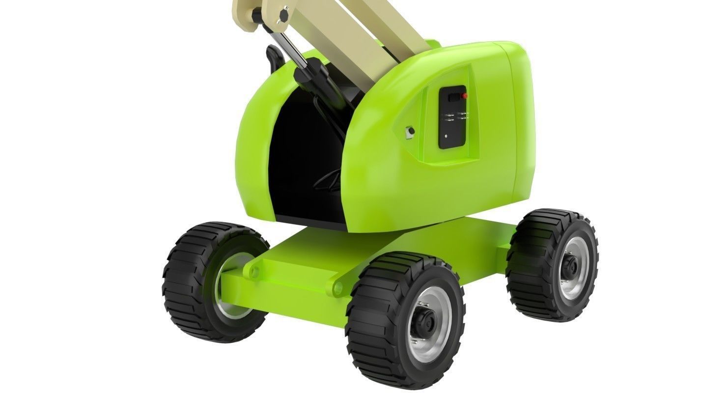 Boom Lift 1 3D model_5