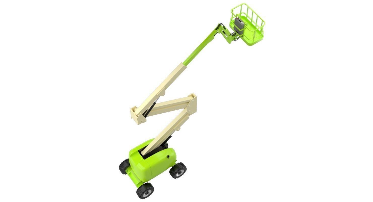Boom Lift 1 3D model_2