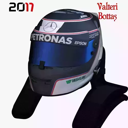 Bottas helmet 2017
