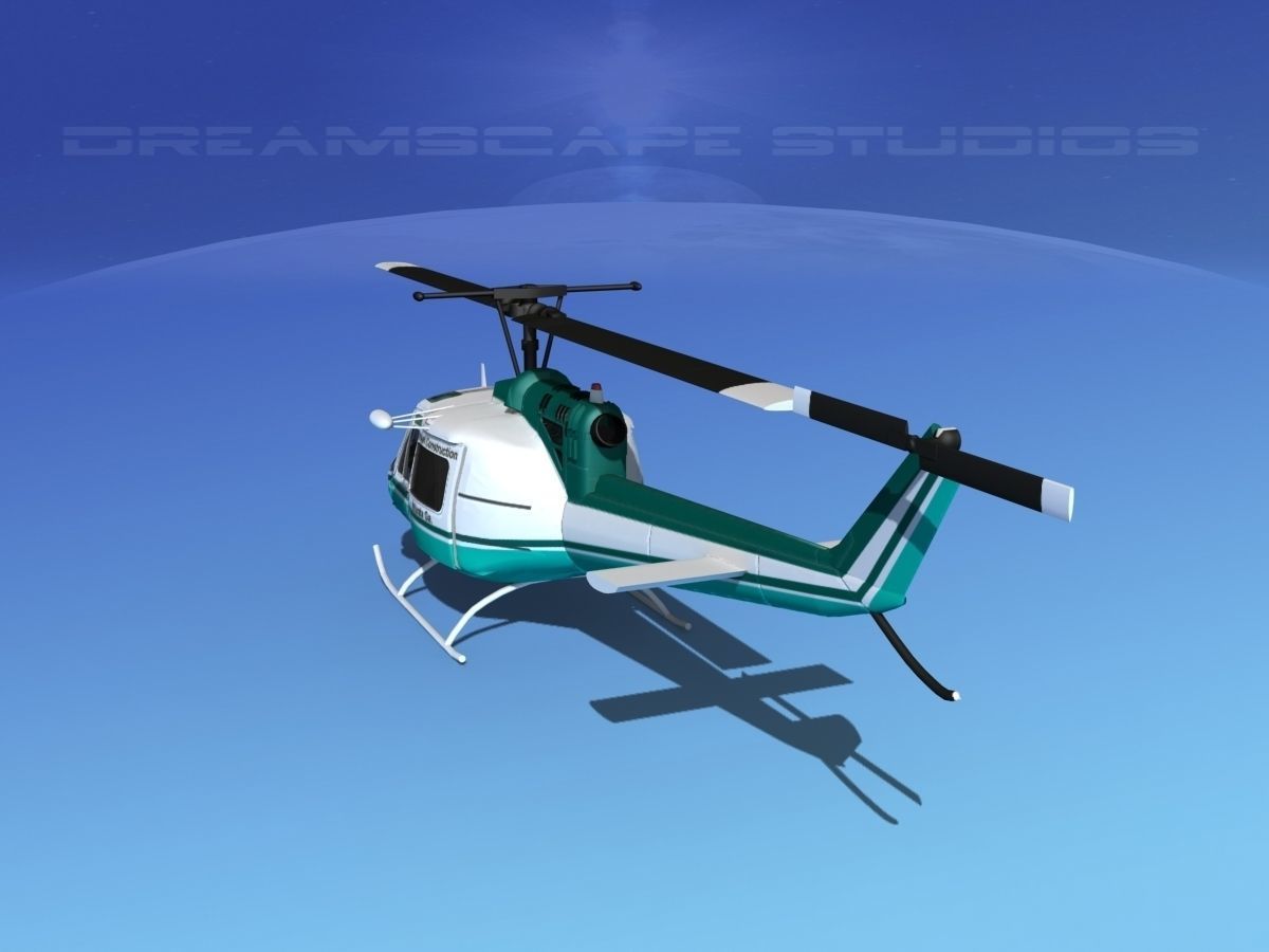 Bell 204 Jensen Construction 3D model_11