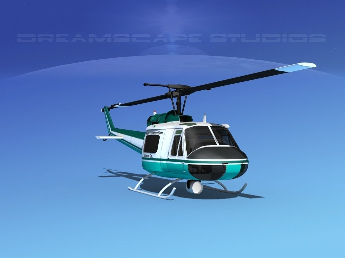 Bell 204 Jensen Construction 3D model_3