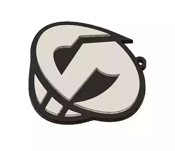 Team Skull Pendant 3D print model
