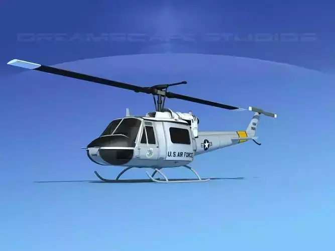 Bell UH-1B Iroquois V08 US Air Force