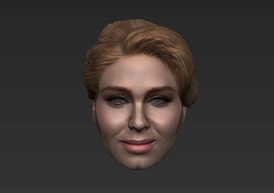 Adele 3D model_11