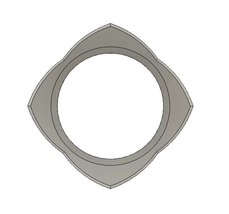 Star Princess Rosalina Crown 3D print model_2