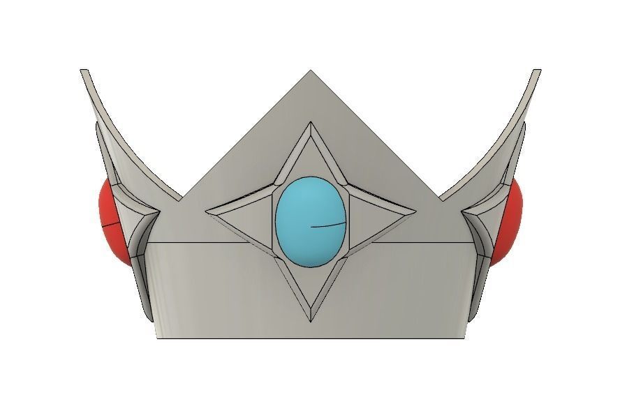 Star Princess Rosalina Crown 3D print model_1