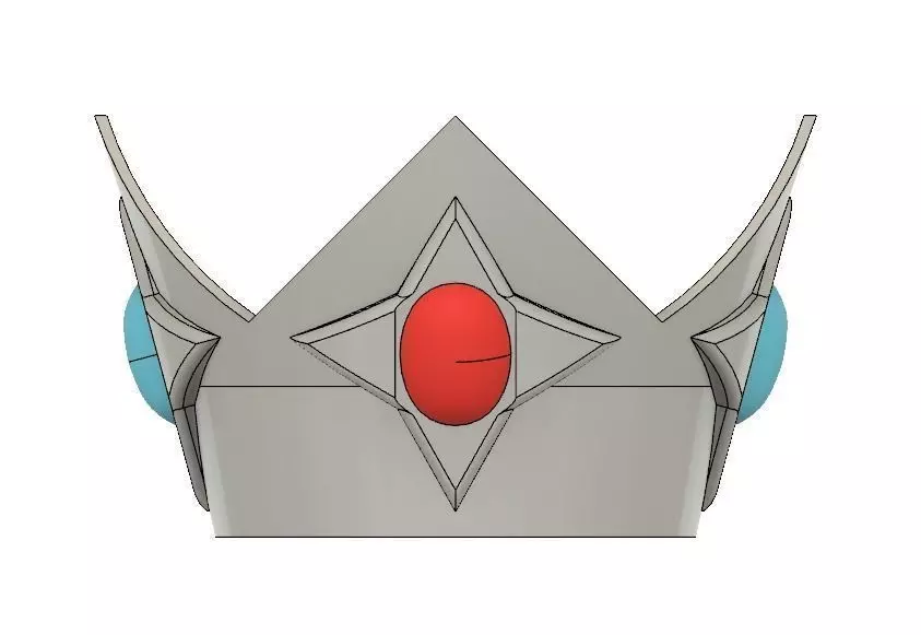 Star Princess Rosalina Crown 3D print model_0