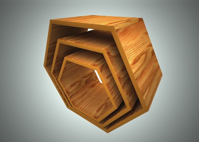 Coffee table modular 3D print model