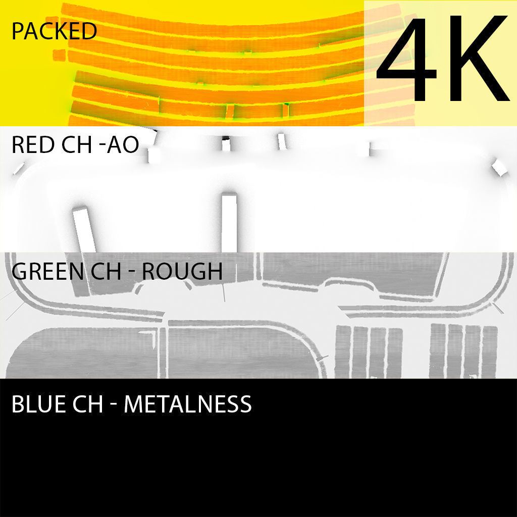 Low Poly Small Wooden Cabin Shed PBR Low-poly 3D model_1