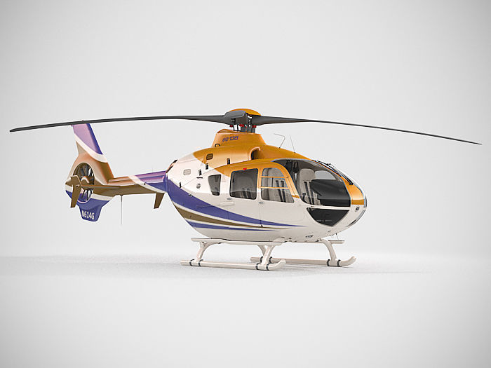 Eurocopter EC135 3D model_7