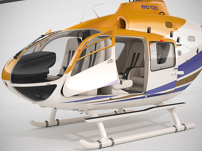 Eurocopter EC135 3D model_19