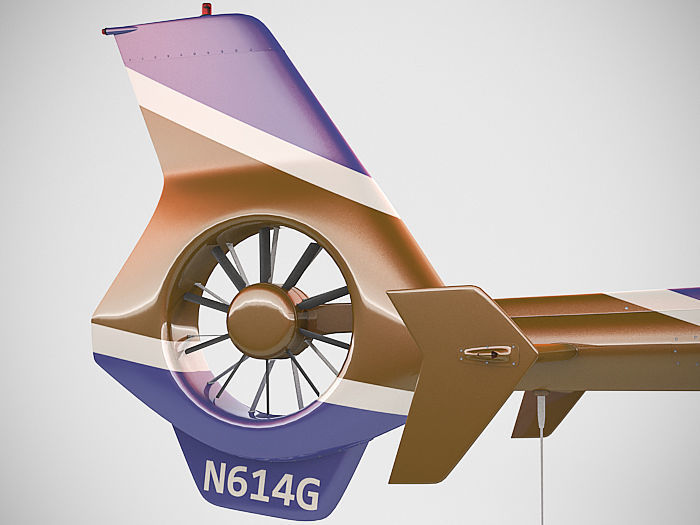 Eurocopter EC135 3D model_4