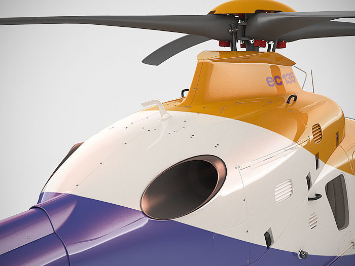 Eurocopter EC135 3D model_5