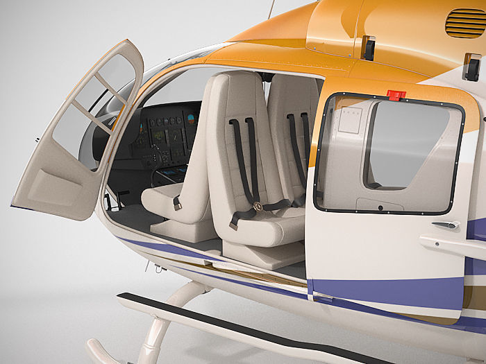 Eurocopter EC135 3D model_20